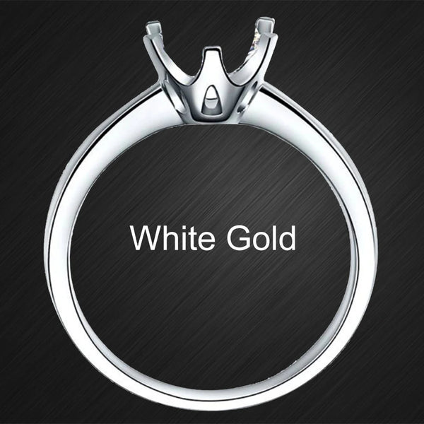 7.8 Carat Moissanite 16x8.75mm Old Mine oval Cut 14K Solid White Gold Solitaire Donut Band 1.8-3.2mm for Woman