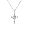 Beaded Cross Pendant Necklace